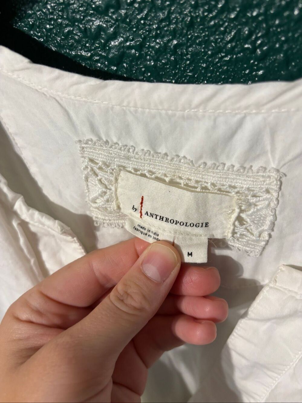 Anthropologie The Somerset Maxi Dress: Cutwork Edition White Sz Medium - Picture 5 of 6